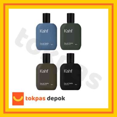 Kahf Eau De Toilette Parfum Pewangi Tubuh Pria Invigorating Waterfall / Humbling Forest / True Broth