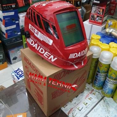 HELM LAS AUTO DARK DAIDEN SHOJI 8000 KEDOK OTOMATIS WELDING MASK NEW