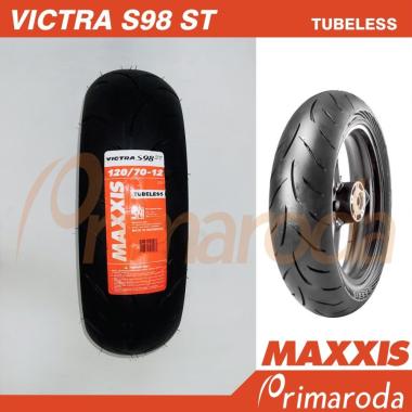 Ban Depan Vespa GTS 150 Tubeless Maxxis 120/70 Ring 12 Victra S98ST