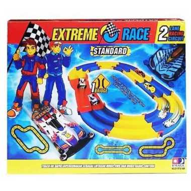 Image - Track Mini 4WD - 2 Jalur 1 Jembatan - Extreme Race 2 Lane