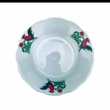 Piring Makan Cap Ayam Jago merk Lucky Fine China