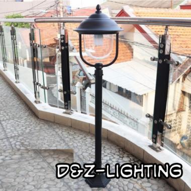 Lampu Taman Tiang Outdoor-Lampu Taman Klasik 1002 B gold