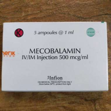 Mecobalamin Injeksi 500 Lengkap Harga Terbaru Juli 2023 | Blibli