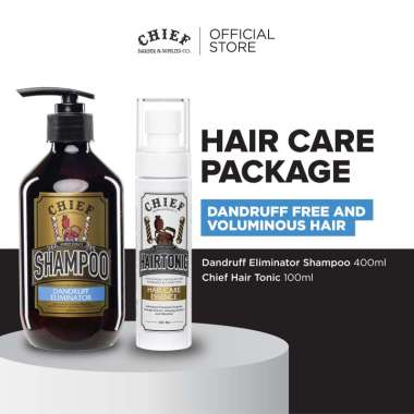 CHIEF HAIRCARE PACKAGE (Hairtonic 100ml + Shampoo DE 400ml)
