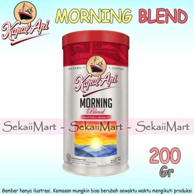 Promo Harga Kapal Api Blend Morning Blend 200 gr - Blibli