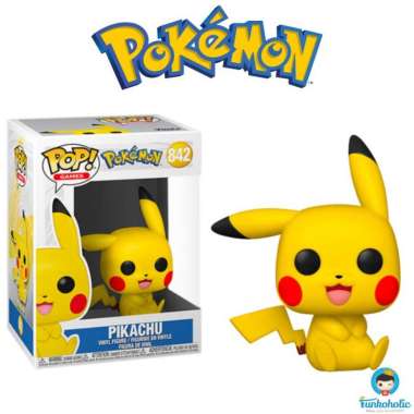 Funko POP! Games Pokemon - Pikachu (Sitting) #842