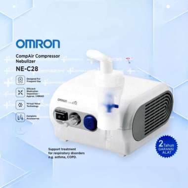 Omron NE-C28 Compressor Nebulizer / Alat Uap