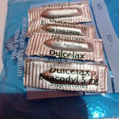 Dulcolax Supp 5mg per tablet (Dulcolax Peluru)