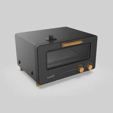 Kurumi Home Mini Steam Oven Toaster Black