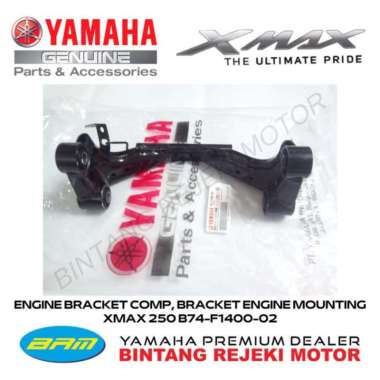 ENGINE BRACKET COMP, BRACKET ENGINE MOOUNTING XMAX 250 B74-F1400-02