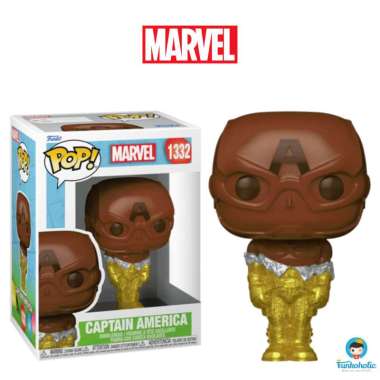 Funko POP! Marvel Comics - Captain America (Chocolate) #1332