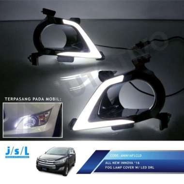 new!! Cover Fog Lamp Innova Reborn LED DRL Foglamp Cover JSL