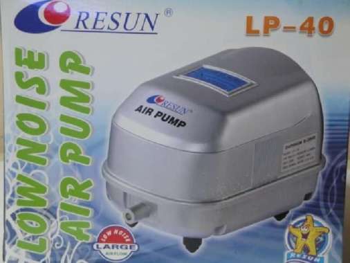 RESUN LP 40 ORI POMPA UDARA AERATOR KOLAM/AERATOR AQUARIUM/BLOWER