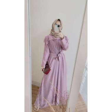 Sabela Pearly Organza Maxi Allsize Lilac