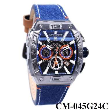 JAM TANGAN PRIA CROCODILE CM-045D24F/CM-045G24C/CM-045G24B ORIGINAL GREY BLUE