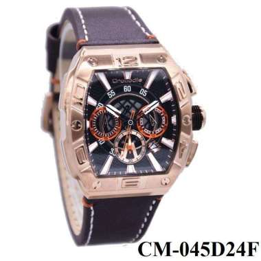 JAM TANGAN PRIA CROCODILE CM-045D24F/CM-045G24C/CM-045G24B ORIGINAL ROSEGOLD BROWN