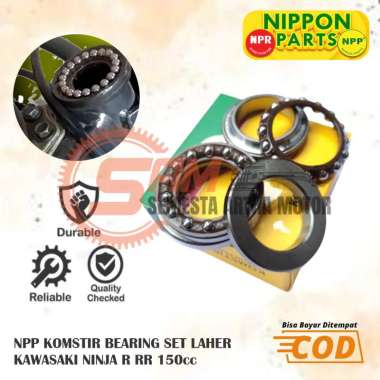 Komstir NPP Kawasaki Ninja R RR 2T Bearing Set Laher Mangkok Stang Motor Sport