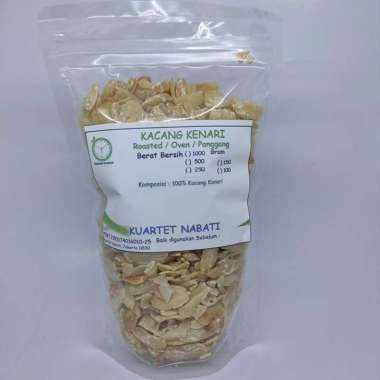 250gr Roasted Kacang Kenari/ Pili Nut Oven - Panggang - Matang Plastik