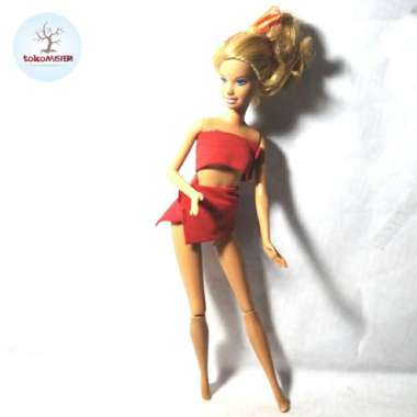 Boneka Barbie Girl Mattel 1999 Doll Figure Classic Vintage Jadul Toys