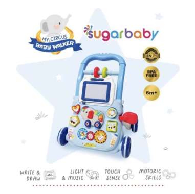 Sugar Baby My Circus Baby Walker Blue