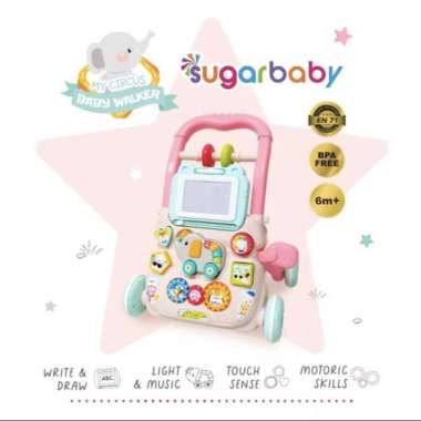 Sugar Baby My Circus Baby Walker Pink
