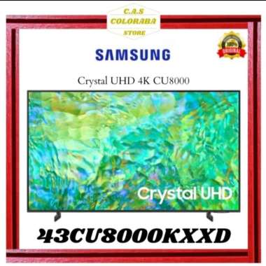 TV SAMSUNG 43CU8000 SMART TV 43 INCH LED 4K UHD AU43CU8000 AU43CU AU43CU80 AU43CU8000KXXD 43CU 43CU8