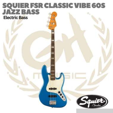 SQUIER FSR Jazz Bass Classic Vibe Late 60's | Bass Listrik Elektrik