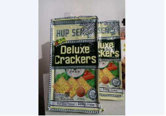 Biskuit Hup Seng Manis Sayur Vegetable Crackers Hapseng Hupseng 330 gr