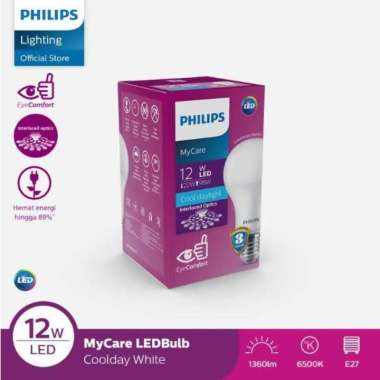 Lampu Philips LED 12w 12 watt Mycare bulb