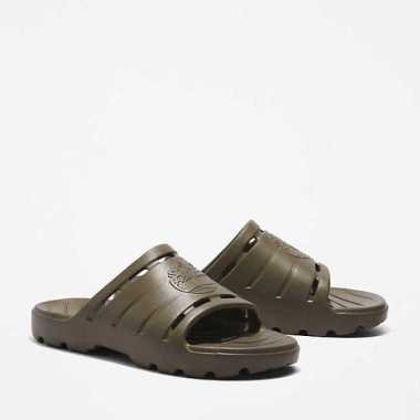 TM02 SANDAL PRIA TIMBERLAND ORIGINAL SENDAL SLIDE CASUAL BRANDED ASLI ORI