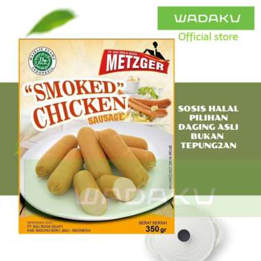 Sosis Ayam HALAL METZGER SMOKED CHICKEN SAUSAGE FRANKFURTER 350G