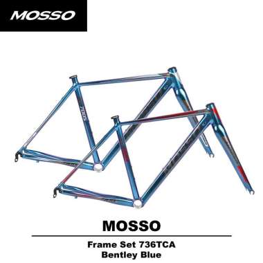 FRAME MOSSO 736 TCA ALU 7005 FRAME SEPEDA ROADBIKE HIJAU