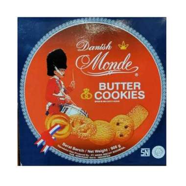 Promo Harga Monde Butter Cookies 908 gr - Blibli