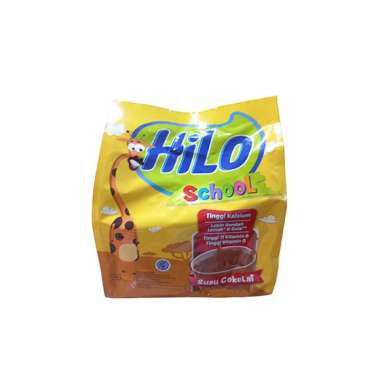 Promo Harga Hilo School Susu Bubuk Chocolate per 10 sachet 35 gr - Blibli