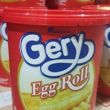 Gery Egg Roll 210gr-Gery Toples-Gery Kaleng-Biskuit Murah