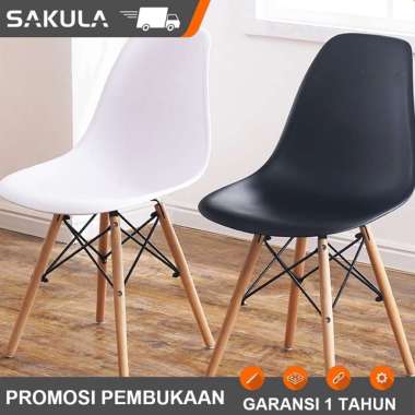 Kursi Eames Kursi Belajar Kursi Putih