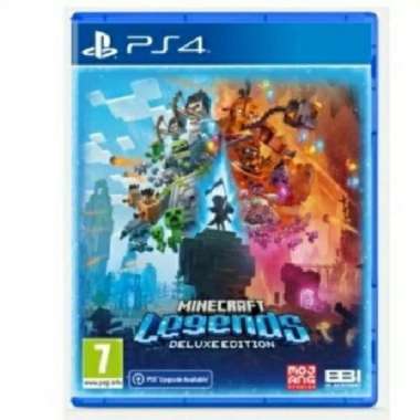 minecraft legends deluxe edition ps4/ kaset ps4 minecraft legend