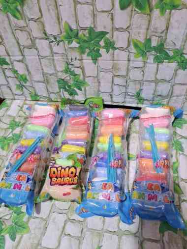 MAINAN POLYMER CLAY WARNA WARNI ISI 12 PCS CLAY PLASTISIN LILIN