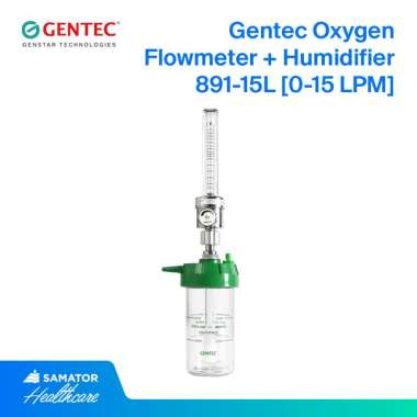 Gentec Oxygen Flowmeter Humidifier 891-15L [0-15 LPM]