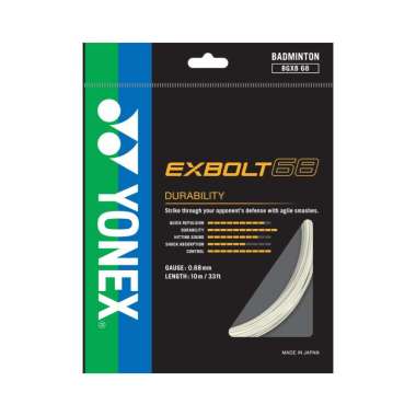 YONEX BADMINTON STRING EXBOLT 68 TURQUOISE