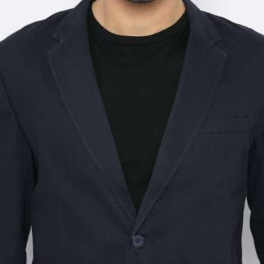 CODE MALE- LEXUS JAS BLAZER CASUAL COTTON PRIA SLIMFIT NAVY - XXXL Navy