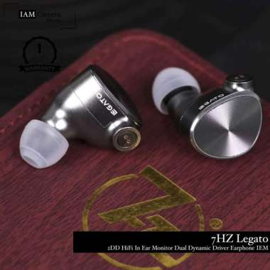 Earphone IEM 7HZ Legato 2DD HiFi In Ear Monitor Dual Dynamic Driver