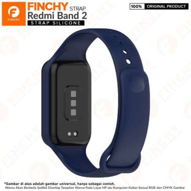 Finchy Silicone Strap Xiaomi redmi Band 2 smartwatch Replacement Rubber Wristband tali jam tangan Na