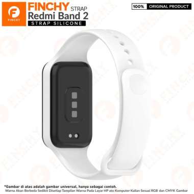 Finchy Silicone Strap Xiaomi redmi Band 2 smartwatch Replacement Rubber Wristband tali jam tangan Wh