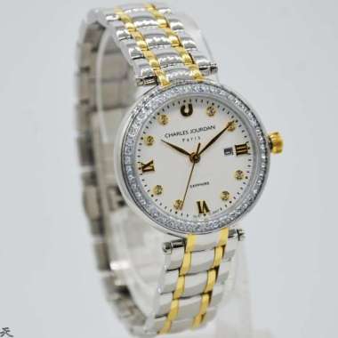 Jam Tangan Wanita Charles Jourdan CJ1007-2113S Saphire Glass