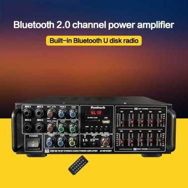 Sunbuck Bluetooth EQ Audio Amplifier Home Theater 2x200W