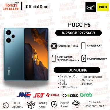 Xiaomi POCO F5 12/256GB 8/256GB Garansi Resmi POCO Indonesia TAM Note 10 Pro 8/128GB FULL BUNDLING
