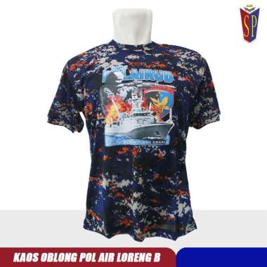 Kaos Polairud Gambar Loreng - Kaos Dalam Polairud Gambar Loreng