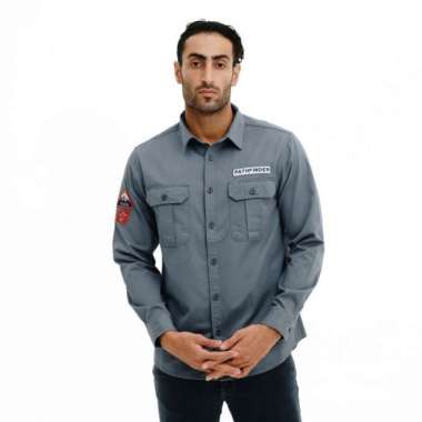 EIGER KEMEJA PANJANG PRIA PATHFINDER SHIRT 2.0 Navy L
