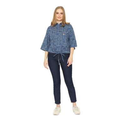 Planet Surf Clothing Kemeja Lengan Pendek Wanita Madylen Ladies Shirt Planet Surf XS